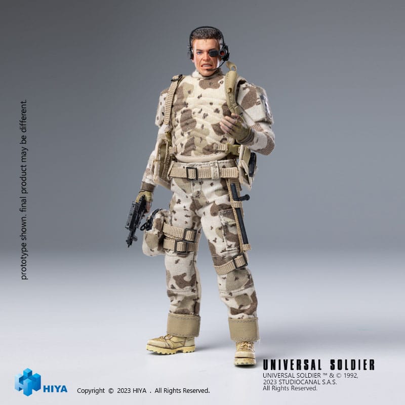 Actionfigure Universal Soldier Exquisite Super Series 1/12 Luc Deveraux 16 cm