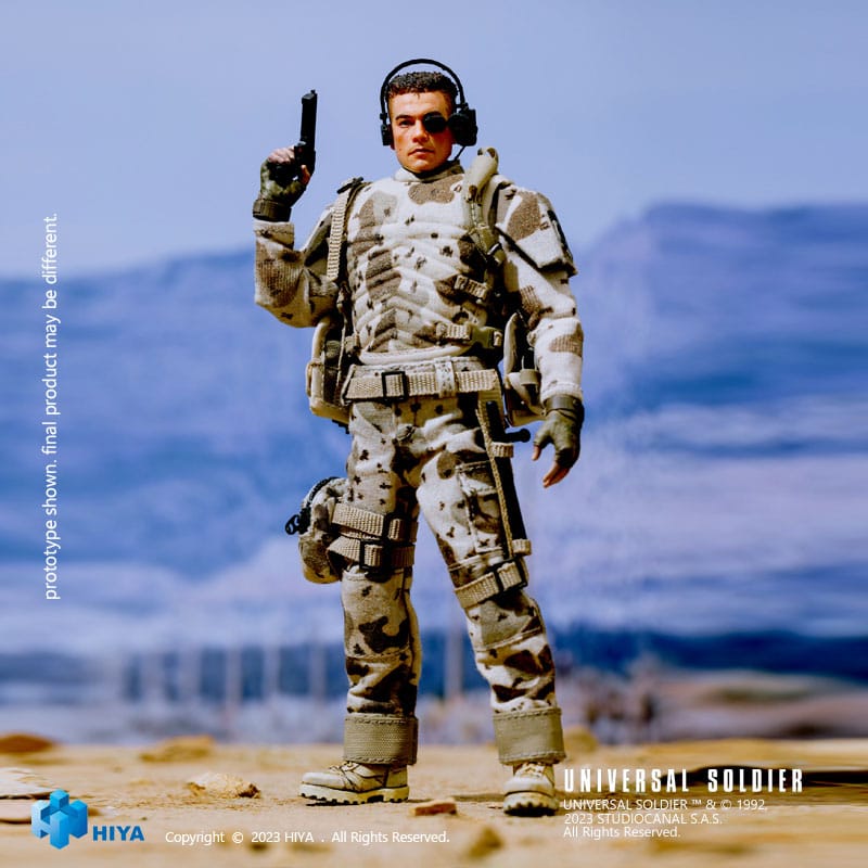 Universal Soldier Exquisite Super Series Actionfigure 1/12 Luc Deveraux 16 cm