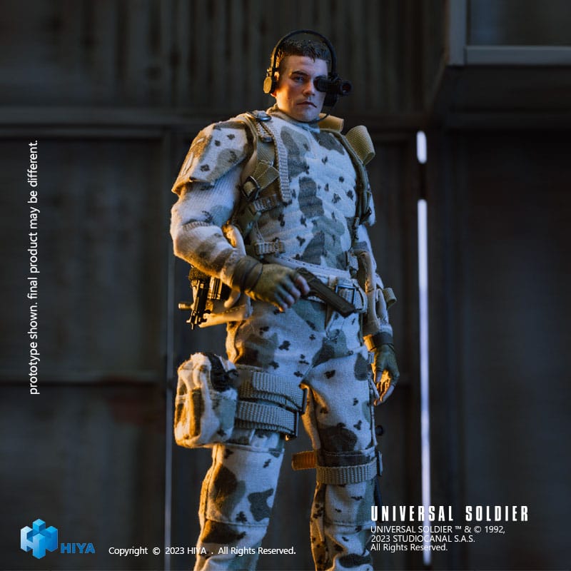 Actionfigure Universal Soldier Exquisite Super Series 1/12 Luc Deveraux 16 cm