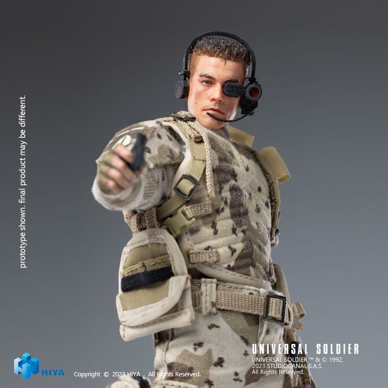 Actionfigure Universal Soldier Exquisite Super Series 1/12 Luc Deveraux 16 cm