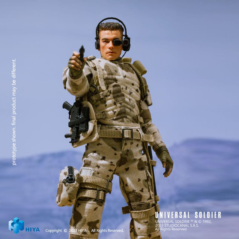 Actionfigure Universal Soldier Exquisite Super Series 1/12 Luc Deveraux 16 cm