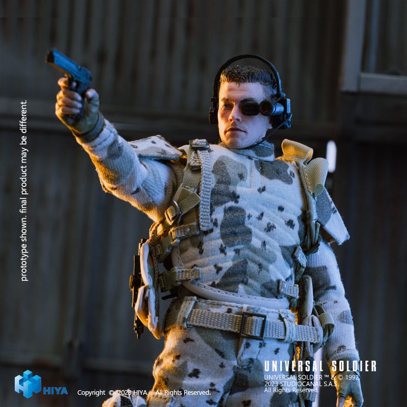 Actionfigure Universal Soldier Exquisite Super Series 1/12 Luc Deveraux 16 cm