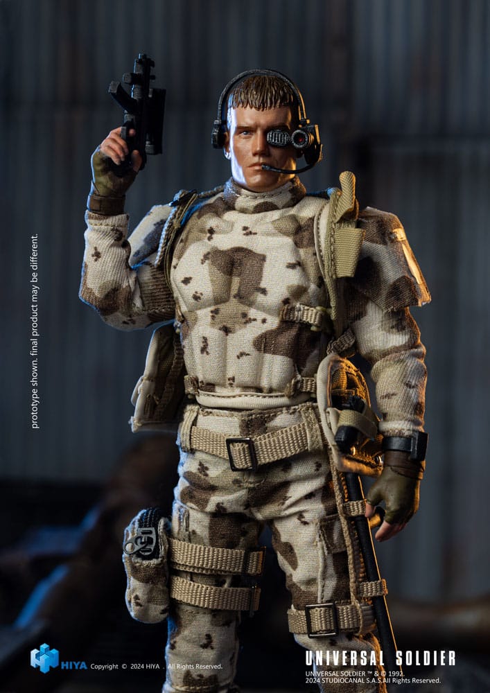 Universal Soldier Exquisite Super Series Actionfigure 1/12 Andrew Scott 16 cm