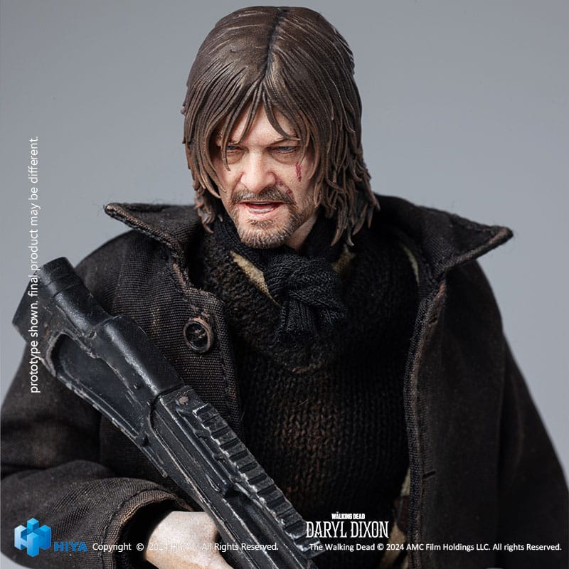 The Walking Dead Exquisite Super Series  Actionfigur 1/12 Daryl Dixon 16 cm