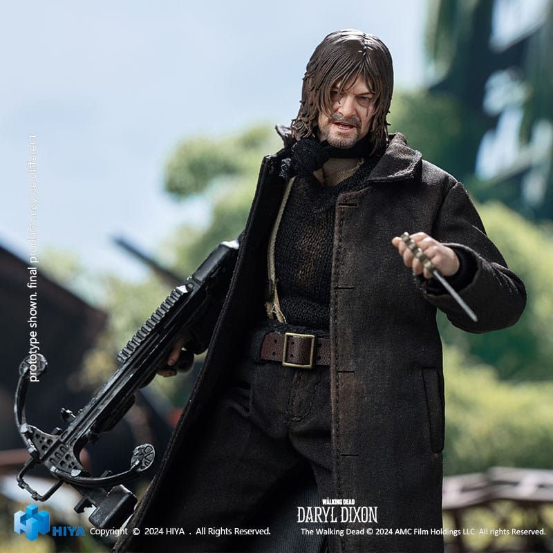 The Walking Dead Exquisite Super Series  Actionfigur 1/12 Daryl Dixon 16 cm