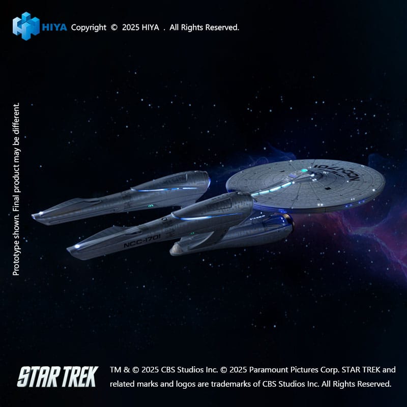 Star Trek 2009 Replicaart Series Replica Light Up Starship SS Enterprise NCC-1701 38 cm