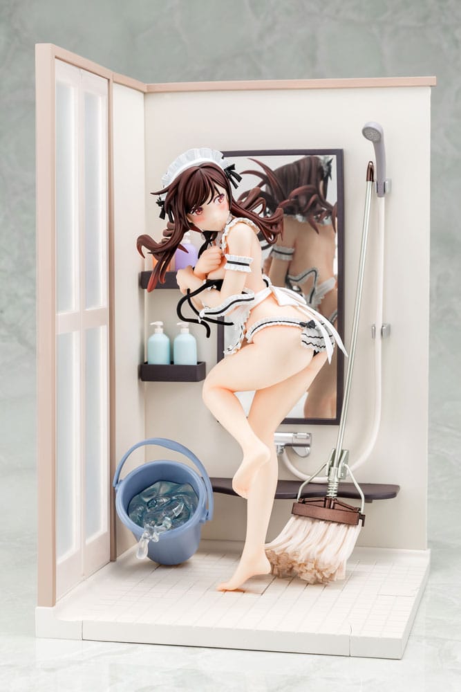 Rent-A-Girlfriend PVC Statue 1/6 Chizuru Mizuhara Maid Cleanup Bikini 24 cm