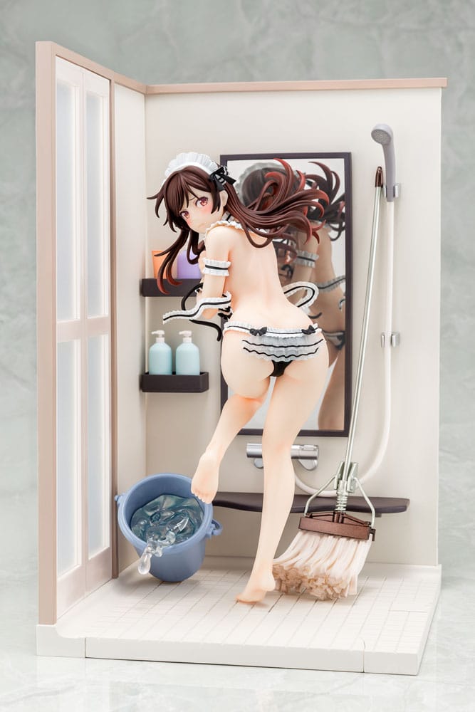 Rent-A-Girlfriend PVC Statue 1/6 Chizuru Mizuhara Maid Bikini de cleanup 24 cm