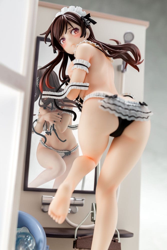 Rent-A-Girlfriend PVC Statue 1/6 Chizuru Mizuhara Maid Bikini de cleanup 24 cm