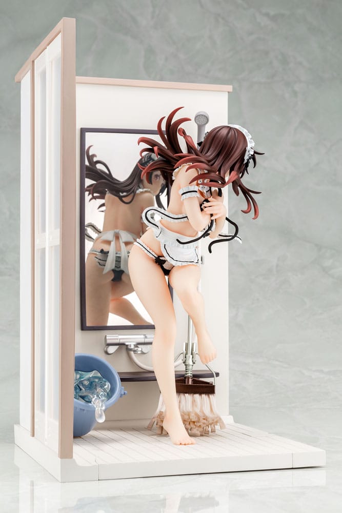 Rent-A-Girlfriend PVC Statue 1/6 Chizuru Mizuhara Maid Cleanup Bikini 24 cm