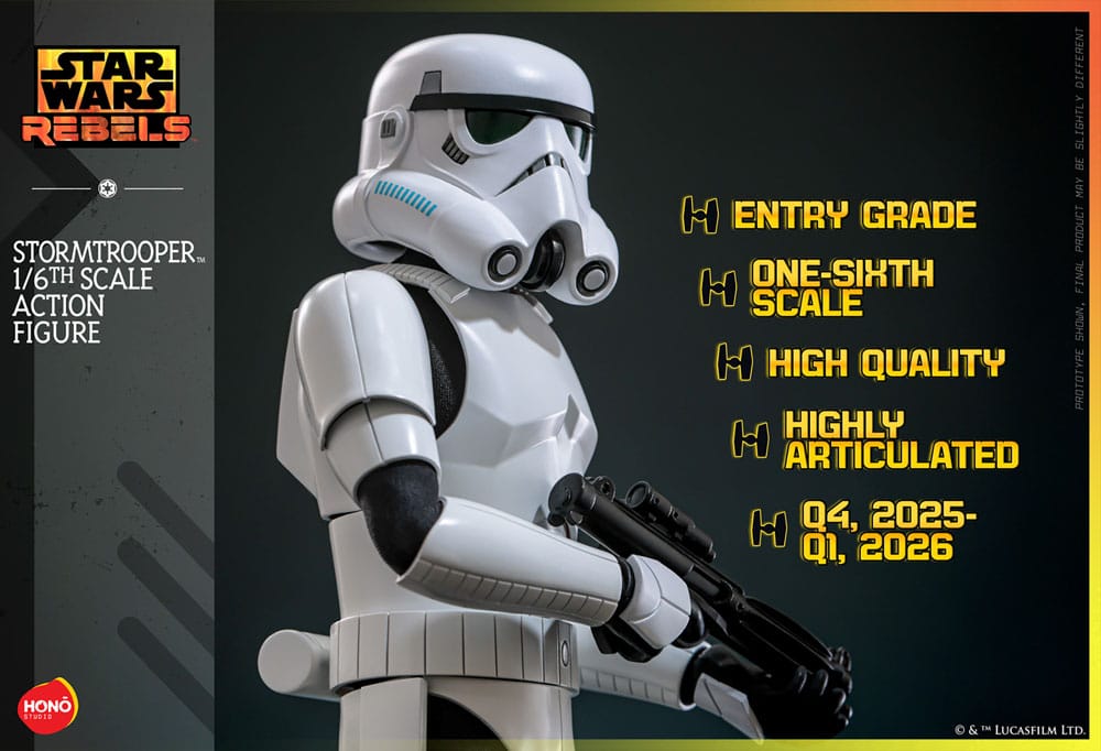 Star Wars: Rebels Action Figure 1/6 Stormtrooper 28 cm