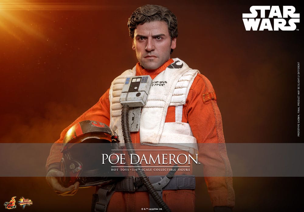 Star Wars 1/6 Poe Dameron Action Figure 30cm