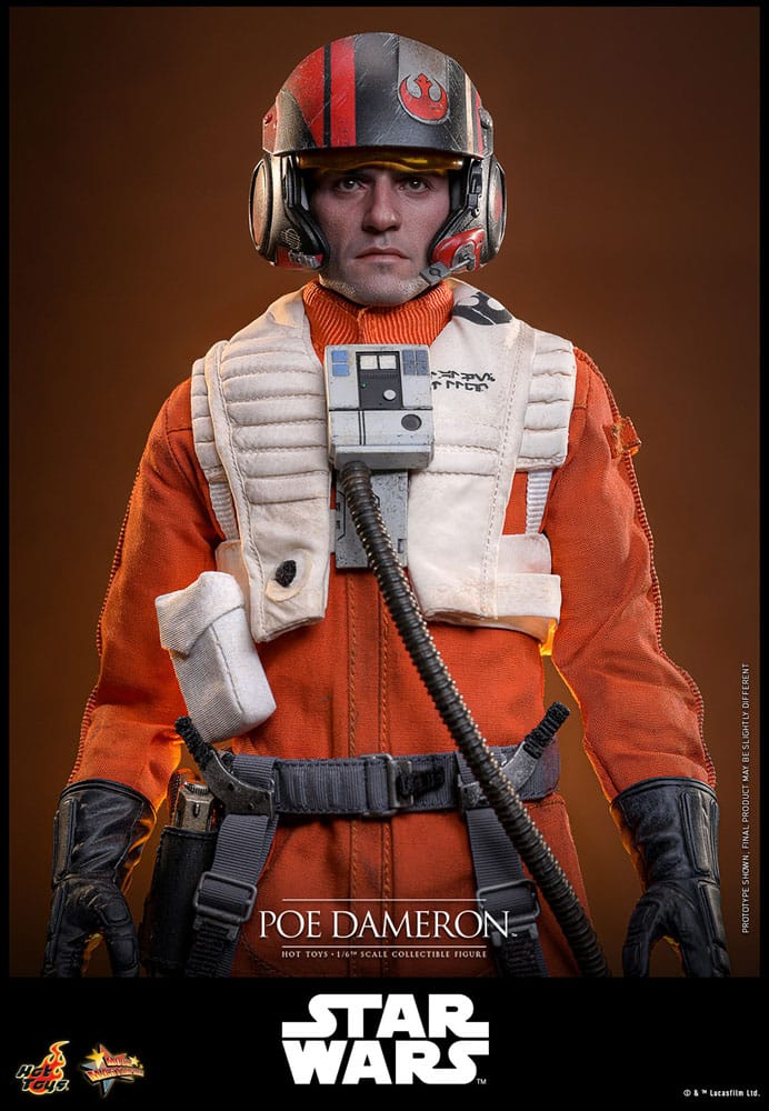 Star Wars 1/6 Poe Dameron Action Figure 30cm
