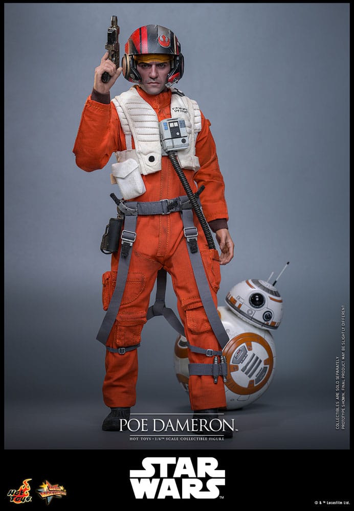 Star Wars 1/6 Poe Dameron Action Figure 30cm