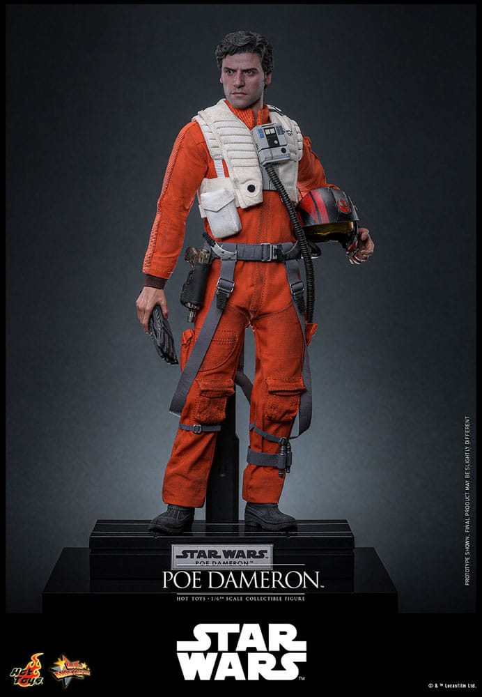 Star Wars 1/6 Poe Dameron Action Figure 30cm