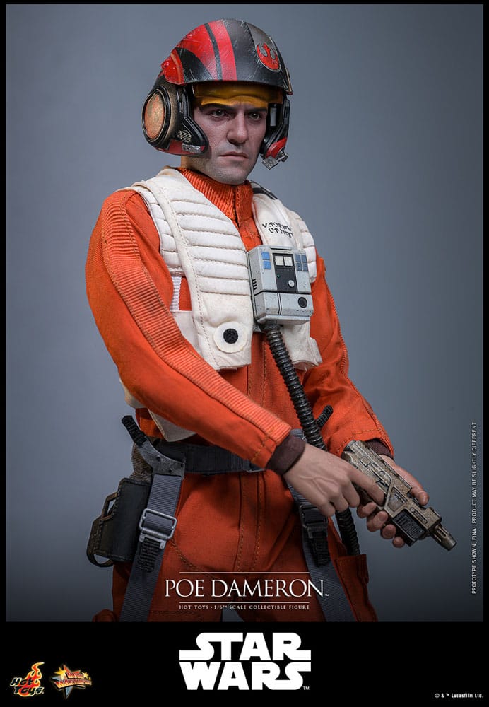 Star Wars 1/6 Poe Dameron Action Figure 30cm