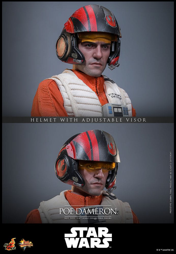 Star Wars 1/6 Poe Dameron Action Figure 30cm