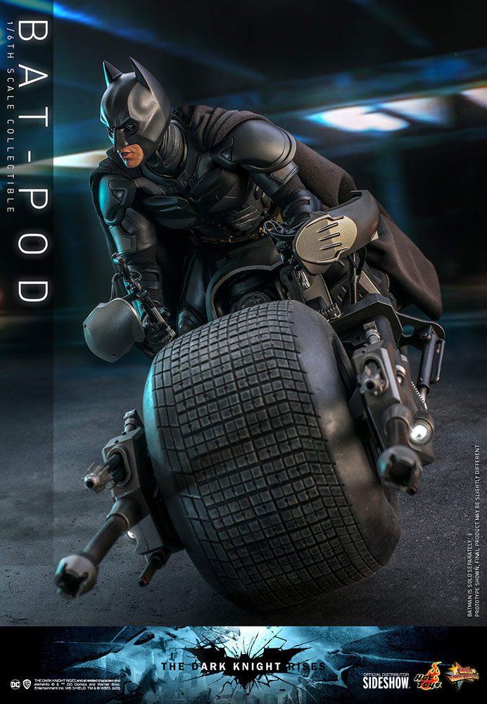 Batman Il Cavaliere Oscuro - Il Ritorno - Capolavoro del Film - Action Figure 1/6 Bat-Pod 59 cm