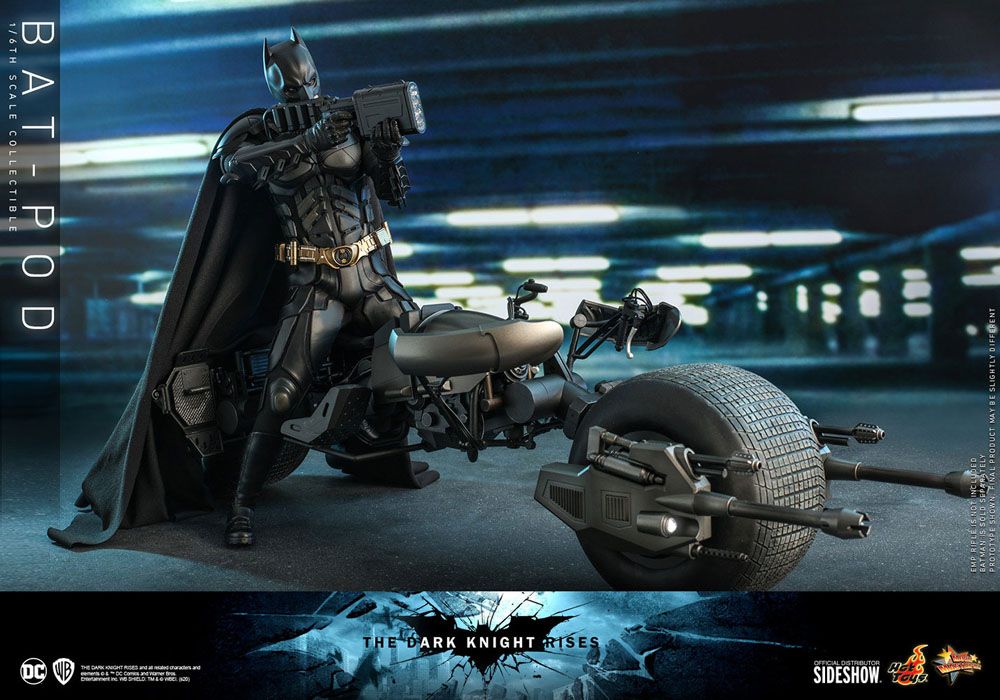 Batman Il Cavaliere Oscuro - Il Ritorno - Capolavoro del Film - Action Figure 1/6 Bat-Pod 59 cm