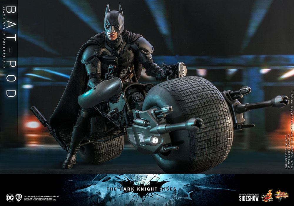 Batman Il Cavaliere Oscuro - Il Ritorno - Capolavoro del Film - Action Figure 1/6 Bat-Pod 59 cm
