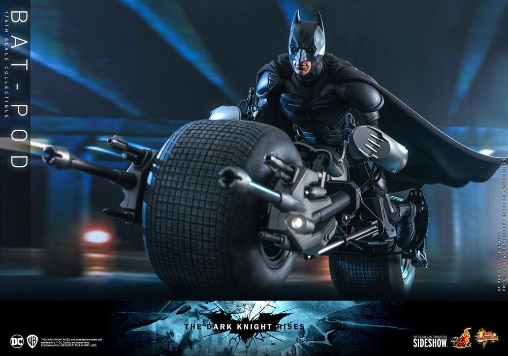 Batman Il Cavaliere Oscuro - Il Ritorno - Capolavoro del Film - Action Figure 1/6 Bat-Pod 59 cm