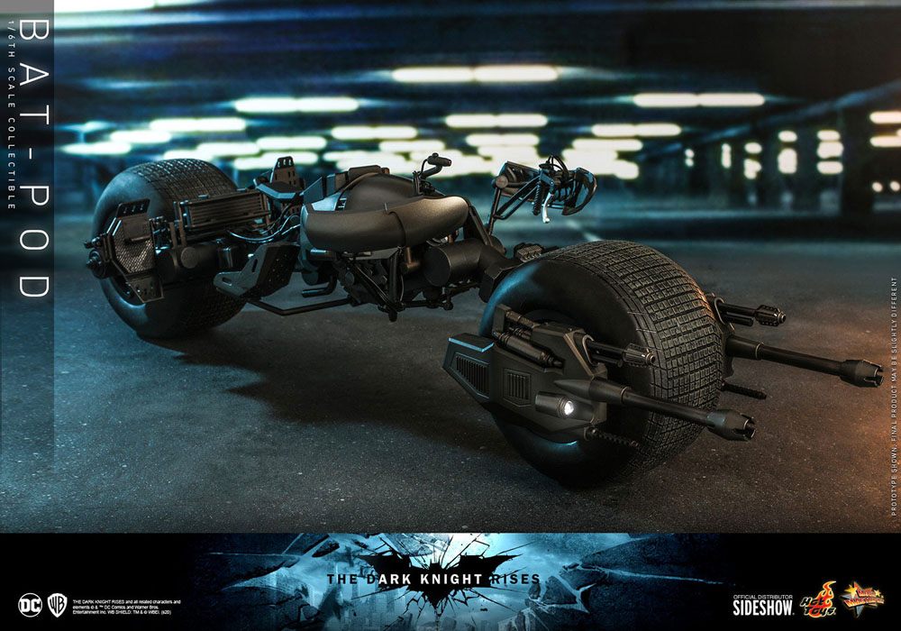 Batman Il Cavaliere Oscuro - Il Ritorno - Capolavoro del Film - Action Figure 1/6 Bat-Pod 59 cm