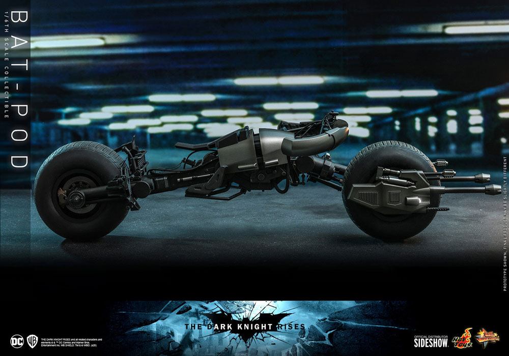 Batman Il Cavaliere Oscuro - Il Ritorno - Capolavoro del Film - Action Figure 1/6 Bat-Pod 59 cm