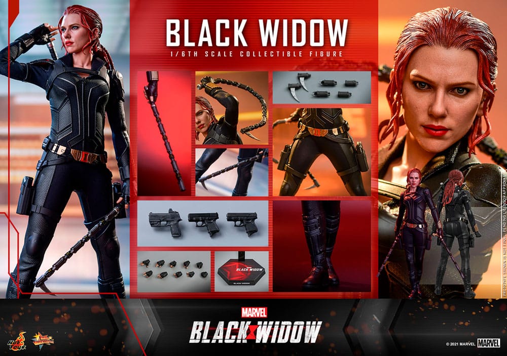 Black Widow Movie Masterpiece Action Figure 1/6 Black Widow Edizione Speciale 28 cm
