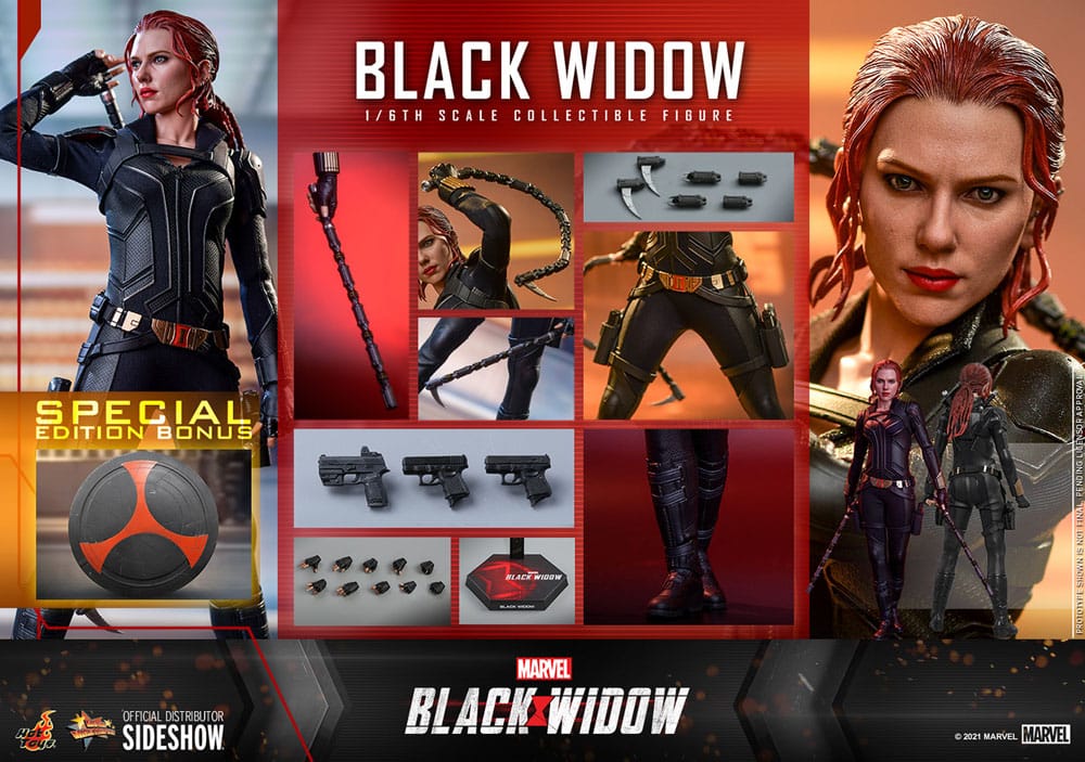 Black Widow Movie Masterpiece Action Figure 1/6 Black Widow Edizione Speciale 28 cm
