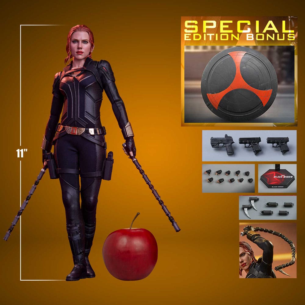 Black Widow Movie Masterpiece Action Figure 1/6 Black Widow Edizione Speciale 28 cm