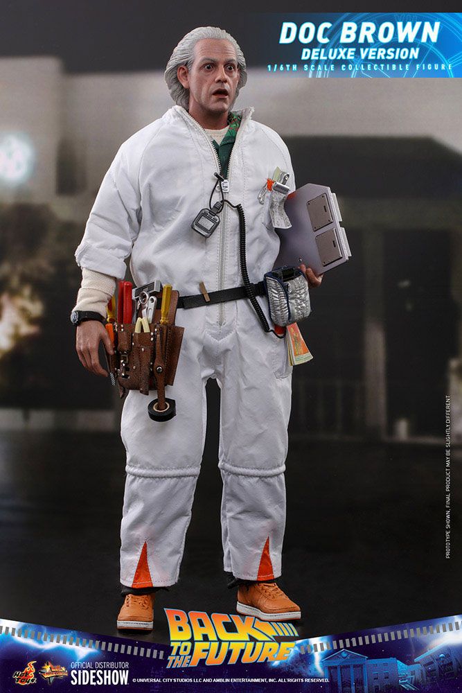 Back To The Future Movie Masterpiece Doc Brown Deluxe Ver.