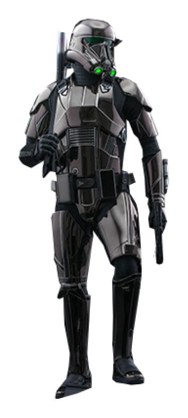 Star Wars 1/6 Death Trooper Action Figure (Black Chrome) 2022 Convention Exclusive 32cm