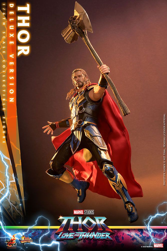 Thor: Love and Thunder Masterpiece Action Figure 1/6 Thor (Versione Deluxe) 32 cm