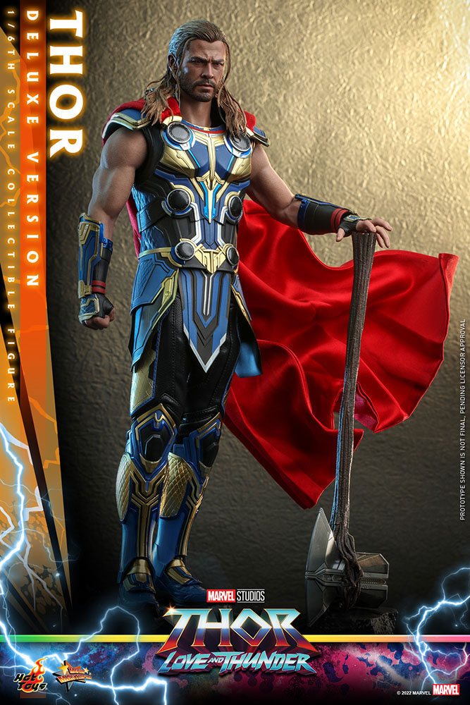 Thor: Love and Thunder Masterpiece Action Figure 1/6 Thor (Versione Deluxe) 32 cm