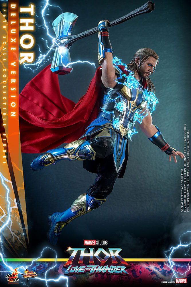 Thor: Love and Thunder Masterpiece Action Figure 1/6 Thor (Versione Deluxe) 32 cm