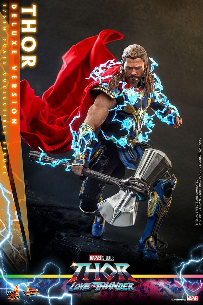 Thor: Love and Thunder Masterpiece Action Figure 1/6 Thor (Versione Deluxe) 32 cm
