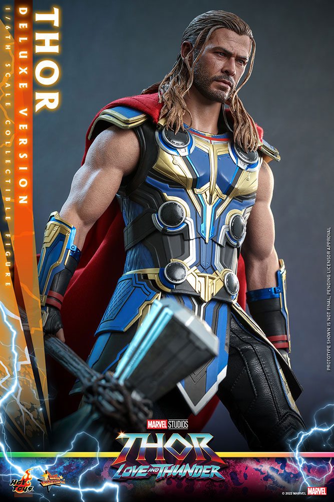 Thor: Love and Thunder Masterpiece Action Figure 1/6 Thor (Versione Deluxe) 32 cm