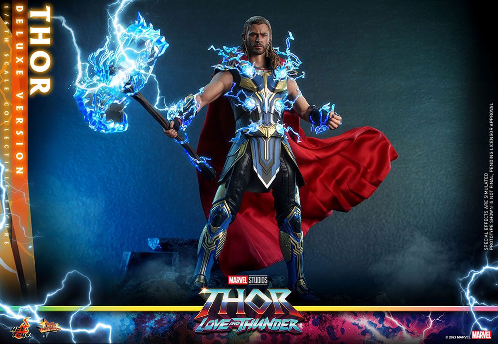 Thor: Love and Thunder Masterpiece Action Figure 1/6 Thor (Versione Deluxe) 32 cm