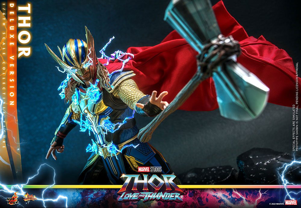 Thor: Love and Thunder Masterpiece Action Figure 1/6 Thor (Versione Deluxe) 32 cm