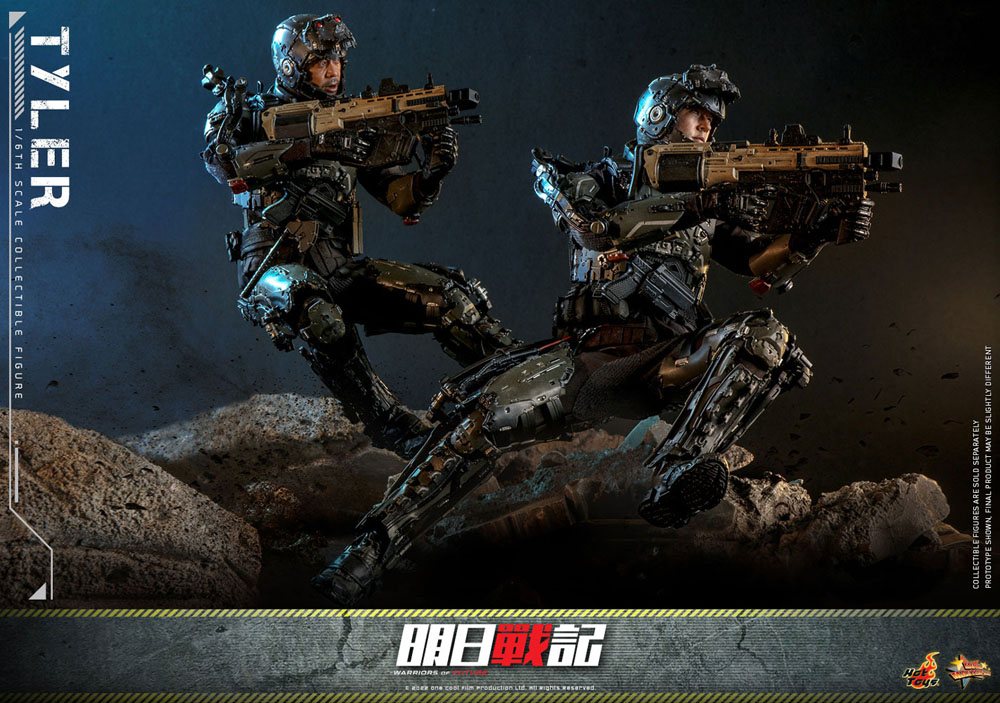 Guerrieri del futuro - Capolavoro del film Action Figure 1/6 Tyler 31 cm