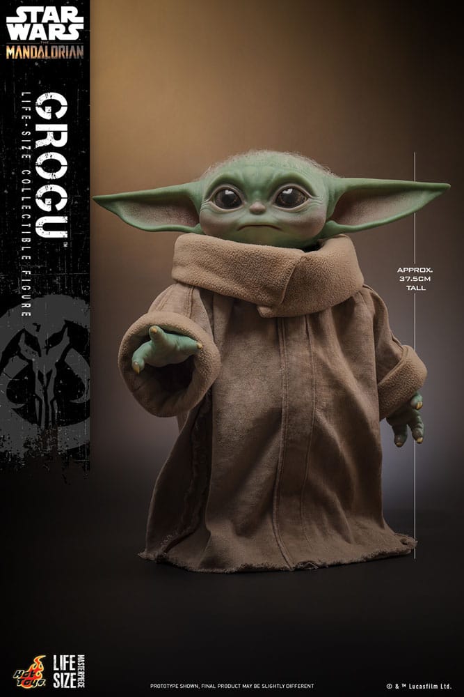 Star Wars: The Mandalorian Life-Size Masterpiece Actionfigur Grogu 37 cm