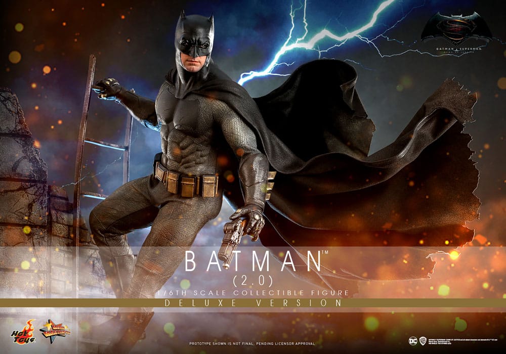 Batman v Superman: Dawn of Justice Movie Masterpiece Action Figure 1/6 Batman 2.0 (Deluxe Version) 32 cm