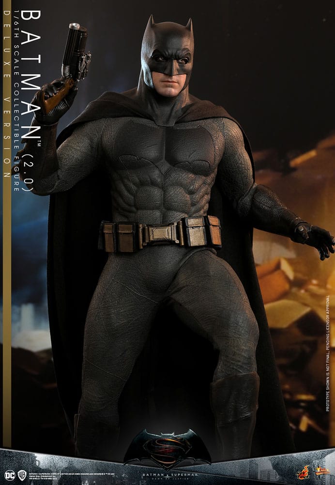 Batman v Superman: Dawn of Justice Movie Masterpiece Action Figure 1/6 Batman 2.0 (Deluxe Version) 32 cm