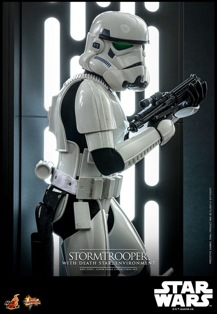 Star Wars Movie Masterpiece Action Figure 1/6 Stormtrooper con Death Star Environment 30 cm