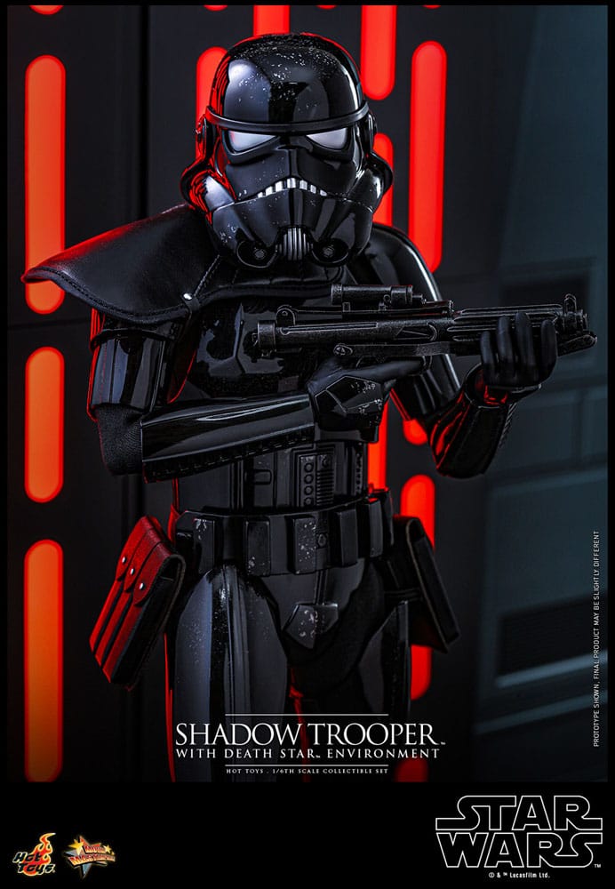Star Wars Movie Masterpiece Action Figure 1/6 Shadow Trooper con Death Star Environment 30 cm