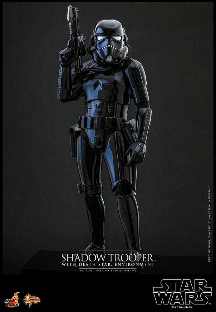 Star Wars Movie Masterpiece Action Figure 1/6 Shadow Trooper con Death Star Environment 30 cm