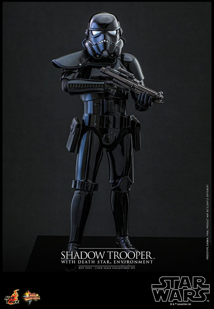 Star Wars Movie Masterpiece Action Figure 1/6 Shadow Trooper con Death Star Environment 30 cm