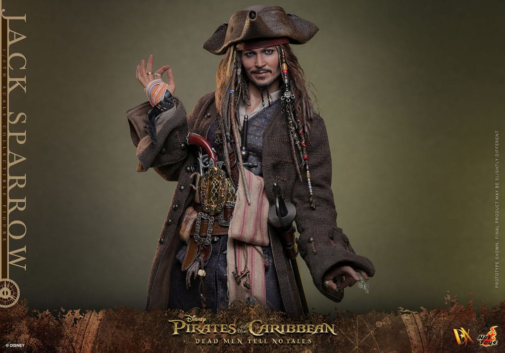 Pirates of the Caribbean: Dead Men Tell No Tales DX Action Figure 1/6 Jack Sparrow 30 cm