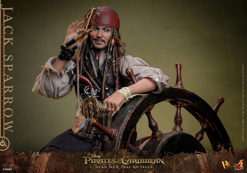 Pirates of the Caribbean: Dead Men Tell No Tales DX Action Figure 1/6 Jack Sparrow 30 cm