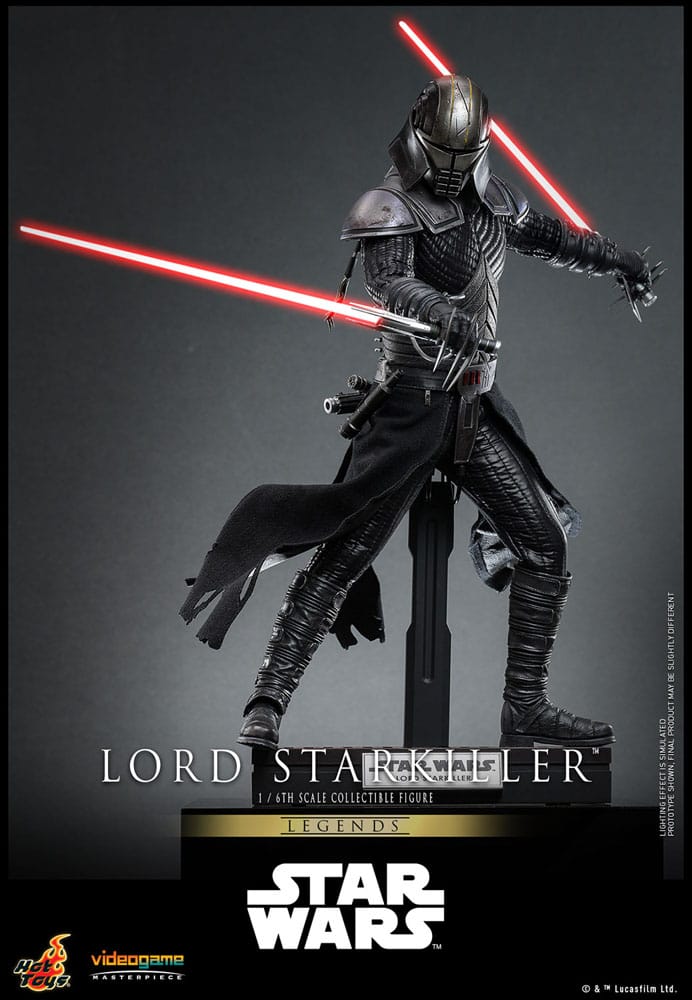 Star Wars Legends Videogioco Capolavoro Action Figure 1/6 Lord Starkiller 31 cm